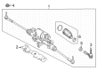 Diagram for Mercedes-Benz S63 AMG E Performance Rack and Pinion Boot - 223-460-47-01