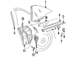Diagram for Mercedes-Benz 300CE Window Motor - 004-820-33-42