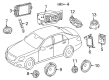Diagram for Mercedes-Benz ML350 Car Speakers - 204-906-24-01