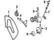 Diagram for Mercedes-Benz E320 Drive Belt - 010-997-88-92