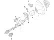 Diagram for Mercedes-Benz SLK280 Steering Wheel - 171-460-45-03-9E37