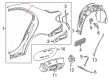 Diagram for Mercedes-Benz E300 Fuel Door - 213-754-00-00