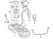 Diagram for Mercedes-Benz GLC300 Accelerator Pedal - 254-300-00-00