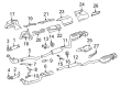 Diagram for Mercedes-Benz CL63 AMG Exhaust Pipe - 278-140-01-08