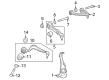Diagram for Mercedes-Benz CLE300 Control Arm - 254-330-99-00