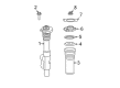 Diagram for Mercedes-Benz Sprinter 2500 Shock Absorber - 906-320-04-33