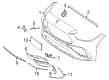 Diagram for Mercedes-Benz C63 AMG S E Performance Emblem - 000-817-07-08