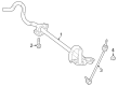 Diagram for Mercedes-Benz EQE AMG Sway Bars - 295-323-12-00