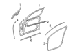 Diagram for Mercedes-Benz S550 Door Seal - 221-727-01-30