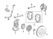 Diagram for Mercedes-Benz C63 AMG ABS Sensor - 204-905-30-05