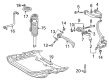 Diagram for Mercedes-Benz CL500 Air Hose - 220-997-66-82