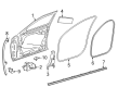 Diagram for Mercedes-Benz E450 Weather Strip - 214-690-24-00