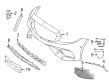 Diagram for Mercedes-Benz E53 AMG Bumper Cover - 213-885-81-04-9999