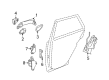 Diagram for Mercedes-Benz ML320 Door Latch Assembly - 164-730-11-35
