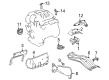 Diagram for Mercedes-Benz ML430 Engine Mount - 112-223-12-04