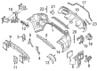 Diagram for Mercedes-Benz GLE400 Bumper Cover - 166-885-09-38-9999