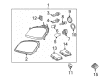 Diagram for Mercedes-Benz Headlight Bulb - 000000-008164-64