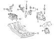 Diagram for Mercedes-Benz S550 Engine Mount - 222-240-00-00