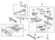 Diagram for Mercedes-Benz Rear Crossmember - 208-610-00-14