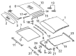 Diagram for Mercedes-Benz E450 Convertible Top Motor - 176-906-87-00