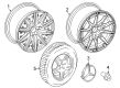 Diagram for Mercedes-Benz AMG GT 55 Alloy Wheels - 192-400-10-00