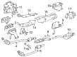 Diagram for Mercedes-Benz SLK350 Exhaust Pipe - 172-491-16-01