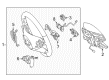 Diagram for Mercedes-Benz E250 Steering Wheel - 172-460-73-03-9E38