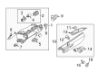 Diagram for Mercedes-Benz CLS400 Grille - 204-680-01-65