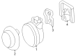 Diagram for Mercedes-Benz ML320 Daytime Running Lights - 163-820-06-56