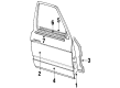 Diagram for Mercedes-Benz 300CE Door Seal - 124-690-02-80