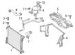 Diagram for Mercedes-Benz SLC300 Coolant Reservoir Hose - 172-501-72-82