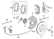 Diagram for Mercedes-Benz GLA250 Wheel Hub Bolt - 002-990-13-03