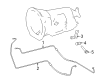 Diagram for Mercedes-Benz Sprinter 2500 Transmission Oil Cooler Hose - 906-270-87-00