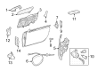 Diagram for Mercedes-Benz SL63 AMG S E Performance Door Lock - 232-720-38-01