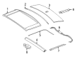 Diagram for Mercedes-Benz S560e Sunroof Cable - 222-780-01-89