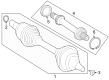 Diagram for Mercedes-Benz EQE SUV AMG Axle Shaft Seal - 297-997-03-00