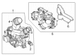 Diagram for Mercedes-Benz CLE300 Coolant Pipe - 254-203-26-00