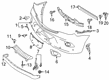 Diagram for Mercedes-Benz Sprinter 2500 Bumper - 906-880-80-00-9678