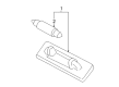 Diagram for Mercedes-Benz CLK320 License Plate Lights - 170-820-03-56