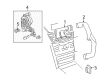 Diagram for Mercedes-Benz E400 Air Duct - 207-832-01-00
