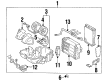 Diagram for Mercedes-Benz E320 Blower Motor - 000-830-82-08
