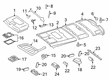Diagram for Mercedes-Benz eSprinter Interior Lights - 447-820-04-39-64