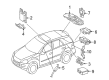 Diagram for Mercedes-Benz ML550 Antenna - 251-820-21-75