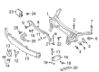 Diagram for Mercedes-Benz E63 AMG S Radiator Support - 213-620-37-01