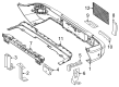 Diagram for Mercedes-Benz G580 Bumper - 465-885-26-00-9999