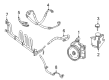 Diagram for Mercedes-Benz C300 Power Steering Hose - 204-466-01-81
