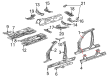 Diagram for Mercedes-Benz S500 Floor Pan - 220-610-03-60