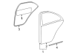 Diagram for Mercedes-Benz C320 Door Seal - 203-730-03-78
