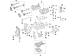 Diagram for Mercedes-Benz E350 Oil Pan Baffle - 642-180-08-85