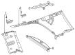 Diagram for Mercedes-Benz GLE450 SUV Pillar Panels - 167-690-73-01-7H52
